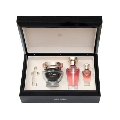 Sahara Rose Gift Set (EDP 100ml - Perfume Oil 15ml - Incense 28gm)