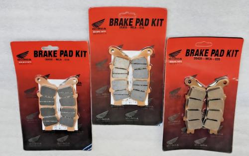 Original brake pads, agency, compatible with model...