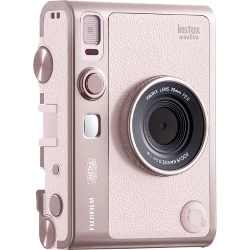 Fuji Instax Mini EVO Camera (Gentle Rose)
