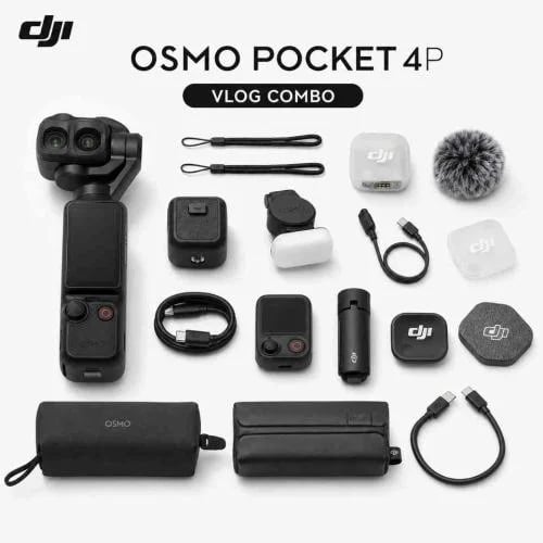 DJI Osmo Pocket 4P Pro Vlog Creator Combo