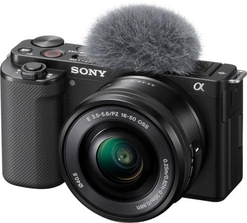 Sony ZV-E10 Mirrorless Camera (Black)