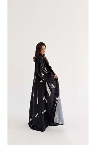 AYA MWT1063 -عباية طباعة | Printed Abaya