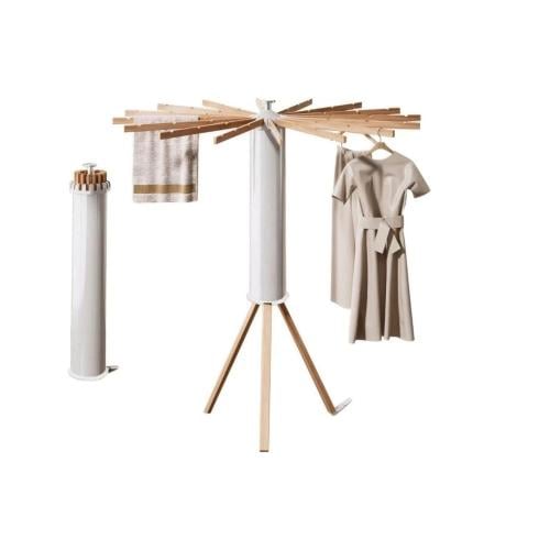 رف تجفيف الملابس 3قوائم
