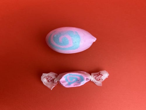 تافي كوتن كاندي مجفف بالتجميد