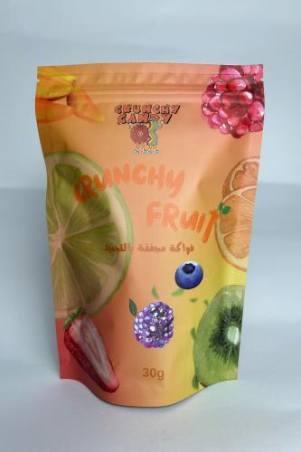 فراولة مجففة بالتبريد حبه كاملة