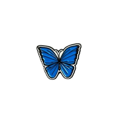 ستكر فراشه زرقاء