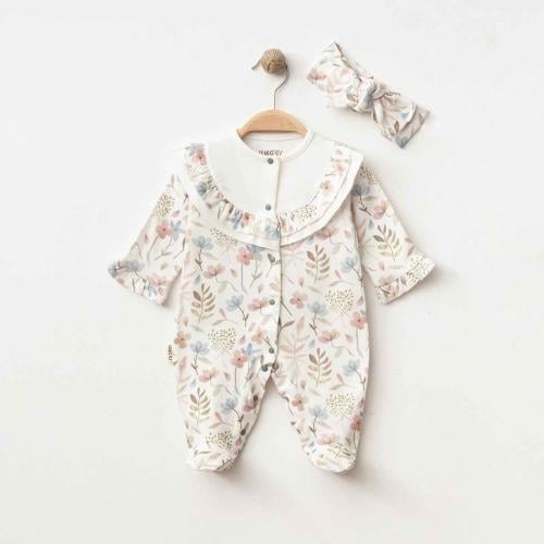 طقم تريكو بناتي بزهور