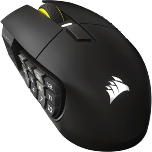 MMO style scimitar corsair buttons in gunmetal col...