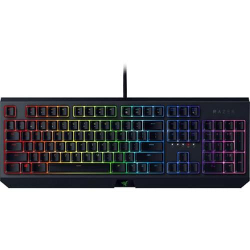 Black Wido mechanical keyboard for gaming - wired