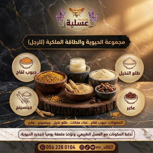مجموعه الحيوية والطاقة لرجال