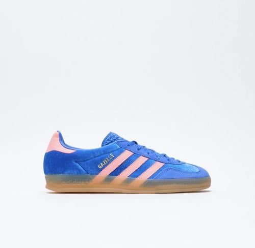 Adidas Originals - Gazelle Indoor W (Blue/Semi Pink Spark/Gum)