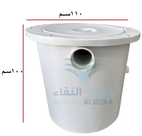 Oil trap size 100*110 cm for restaurants large oil...