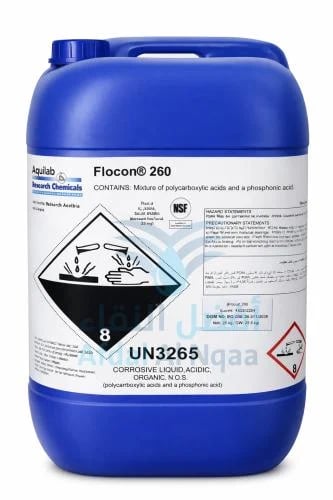 Antiscalant antifouling Flocon 260 - 25 liters - f...