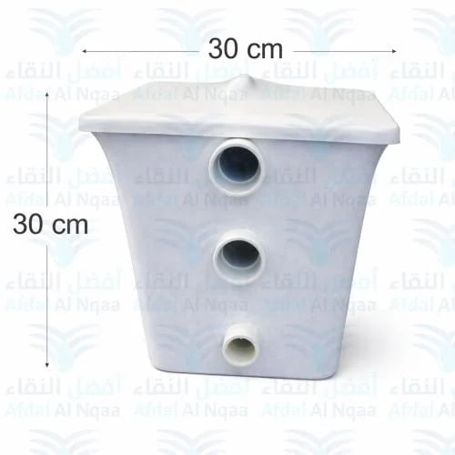 Fiberglass oil trap square size 30*30 cm for resta...