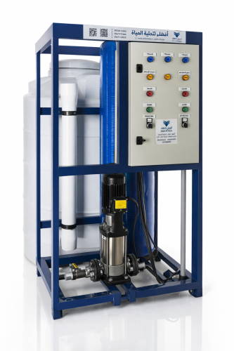 Central water desalination station 5 cubic meters per day