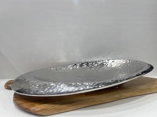 Silver shiny chocolate holder