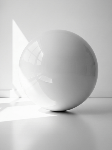 إيجار كرة مرايا لون أبيض بطبقتين (PVC 0.4) مم – 1....