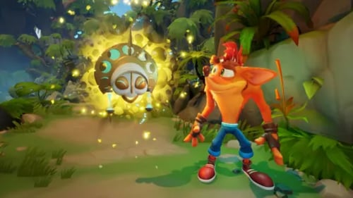 تأجير فردي Crash Bandicoot 4 PS5 PS4 كراش 4 عربي