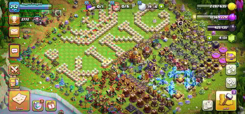 حساب كلاش اوف كلانس تاون 16 ماكس – أقوى القرى الجا...