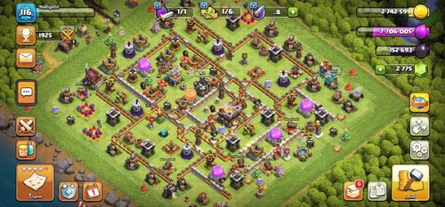 حساب تاون هول 11 ماكس +2775 جوهره