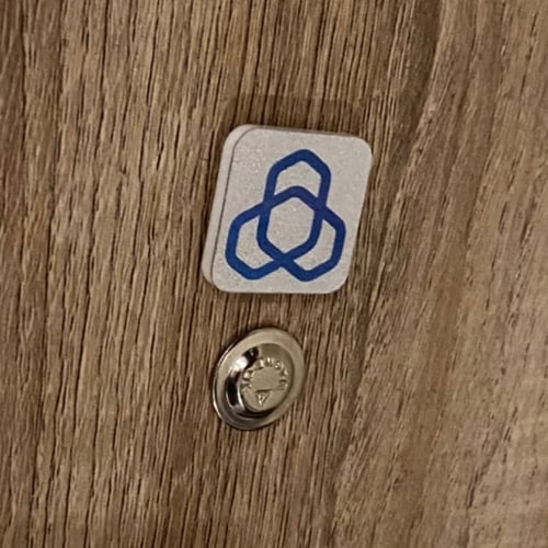 بروش اكرليك مربع مغناطيس 2،5 سم في 2،5 سم