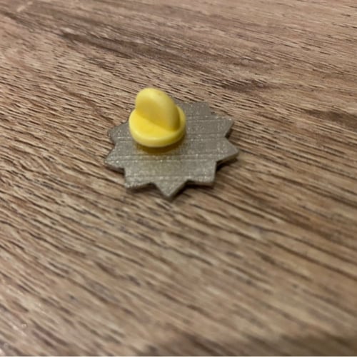 بروش رؤية السعودية معدن فضي دبوس ( 2.5سم في 2.5سم...