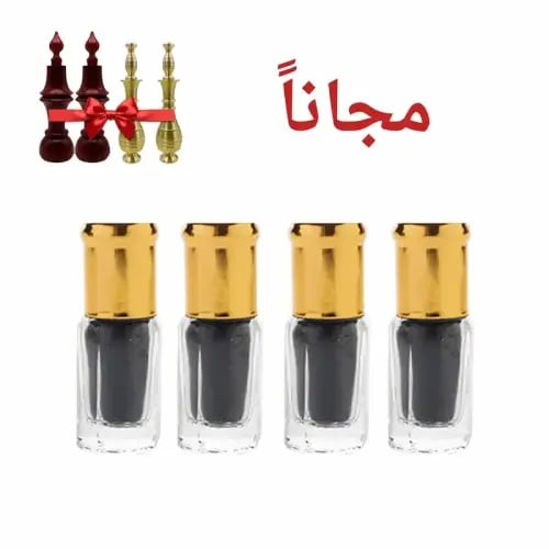 عرض العائلة ( 4 تولة كحل اثمد اسود + 2 مكحلة خشبية...