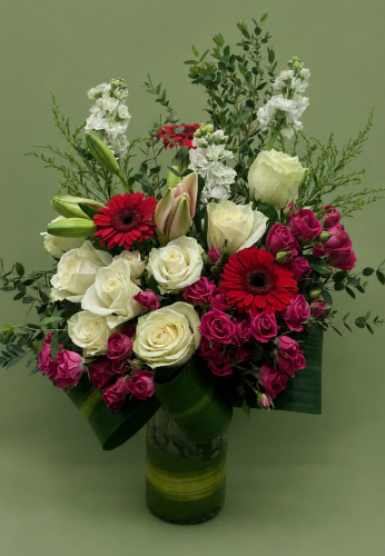 Luxury pink vase (33)
