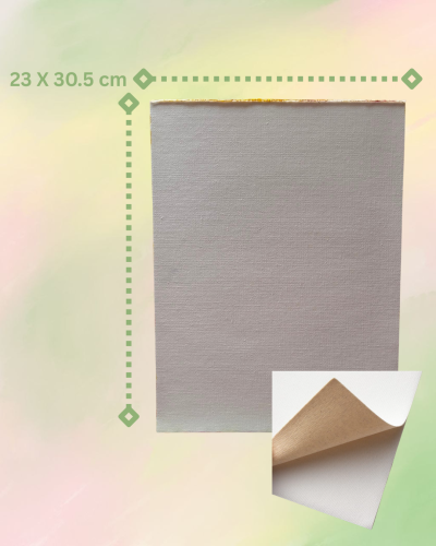 رسم على كانفس غير مشدود مقاس 23*30.5 canvas pad