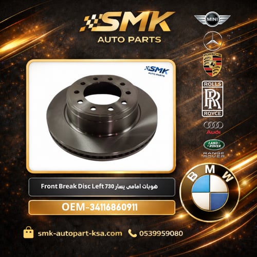 OEM-34116860911 front left brake rotor
