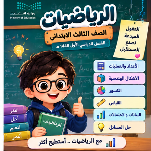 مسابقات وألعاب لجميع وحدات الرياضيات للصف الثالث ابتدائي الفصل الدراسي الأول