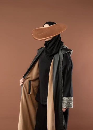 فروة جوخ شتوية مع شال للجنسين