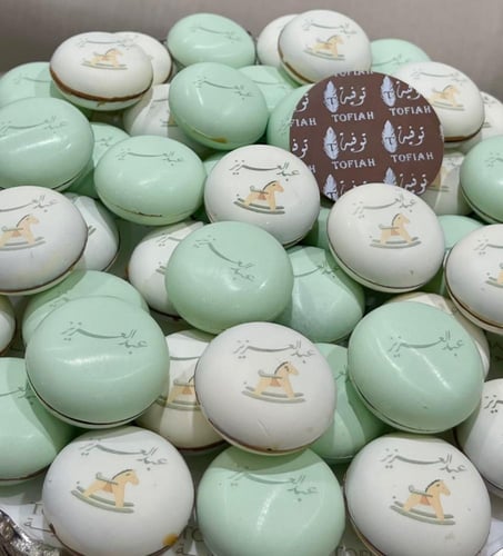 حلا ماكرون الشكولاته الفاخر (٣٦ حبة)