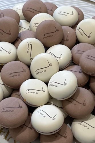 حلا ماكرون الشكولاته الفاخر (٤٨ حبة)