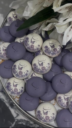 حلا ماكرون الشكولاته الفاخر (٣٦ حبة)