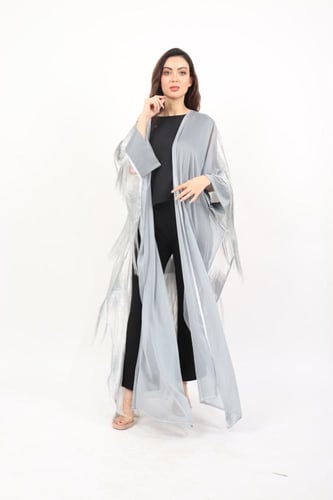 عباية بشت فضي