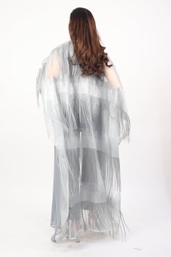 عباية بشت فضي