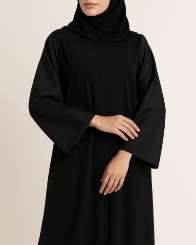 عبايه موديل ساده دبل كلوش