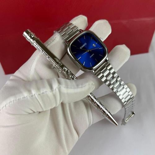 ساعة كاسيو و قلم كارتير