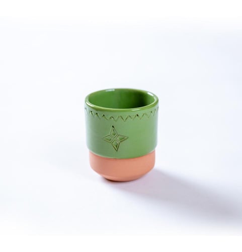 أكواب زخارف التراث العمراني - أخضر