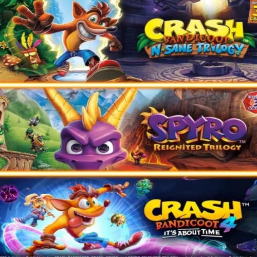 بكج كراش جميع الاجزاء مع سبايرو | crash