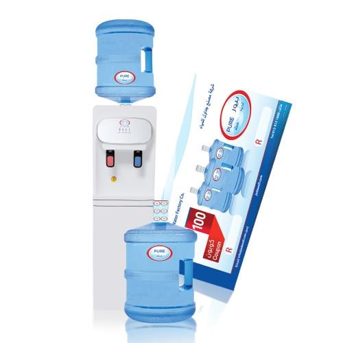 Subscription 100 bottles + dispenser