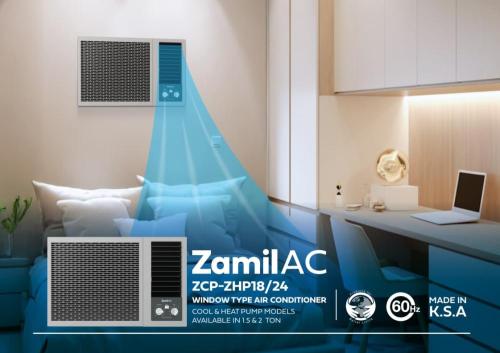 مكيف الزامل شباك 18 وطني جديد - ZCP18