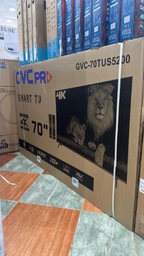 شاشة جي في سي برو سمارت فوركيه 70 رسيفر - GVC-70TU...