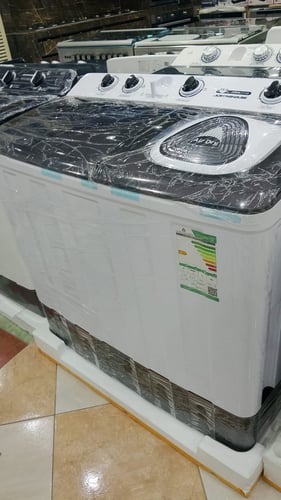 غسالة جستجهازس حوضين 15 كيلو -JSWM-1115