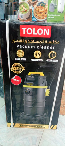 مكنسة تولون برميل 1200 وات 45 لتر-TOLON918
