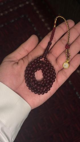 بكلايت عنابي ساعة