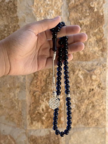 زعفراني حرباء ازرق طربزونة وفواصل نحاس