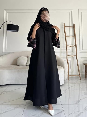 كريب تطريز بالكم