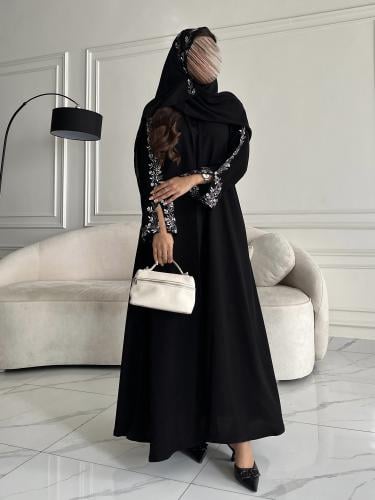 كريب تطريز بالكم